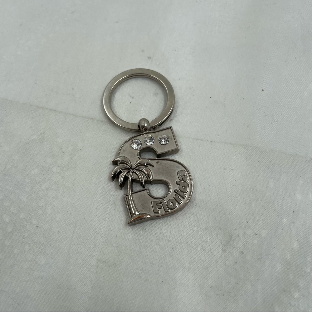 Florida Letter S Keychain